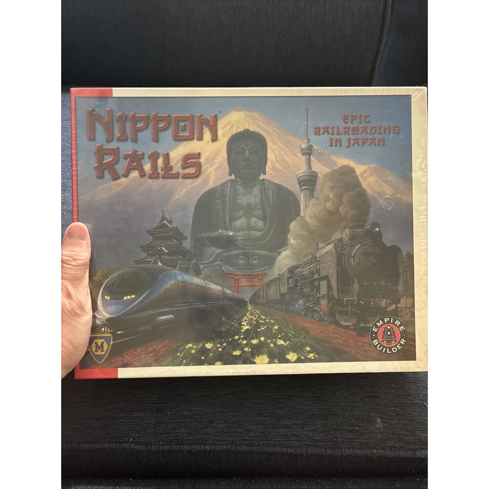 New Sealed Nippon Rails Epic Railroading Japan Game Empire Builder Mayfair 4508